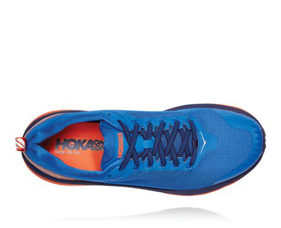 Hoka One One Trainers Mens Blue - Challenger ATR 5 - 39274FDQE